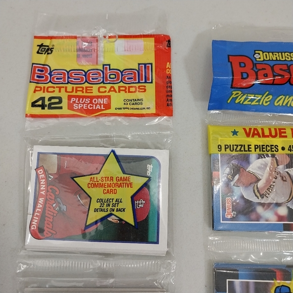 Topps 1987, 1988 & Donruss Baseball Cards Bundle 3 Packs NEW #A017 - Picture 2 of 10